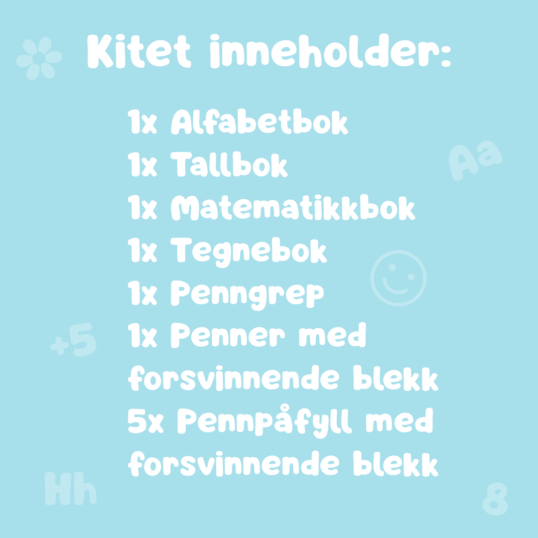 Bokstavslandet - Magisk øvingssett for håndskrift