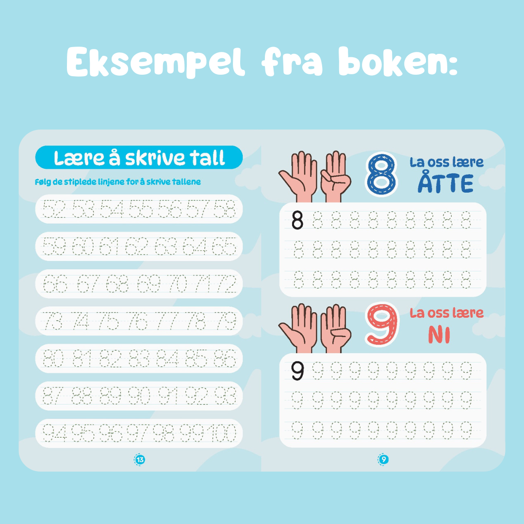 Bokstavslandet - Magisk øvingssett for håndskrift