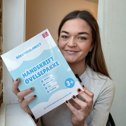 Bokstavslandet - Magisk øvingssett for håndskrift